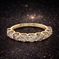 Ring aus 14 Karat Gelbgold mit 1,90 ct natürlichen Farbdiamanten (IGI) zertifiziert Papas-Diamonds
