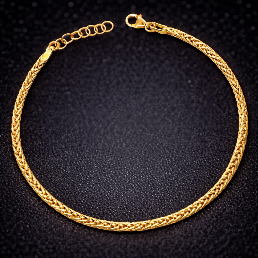 Handgefertigtes Spiga-Armband aus 18 Karat Gelbgold – 2 g Cheap.Diamonds