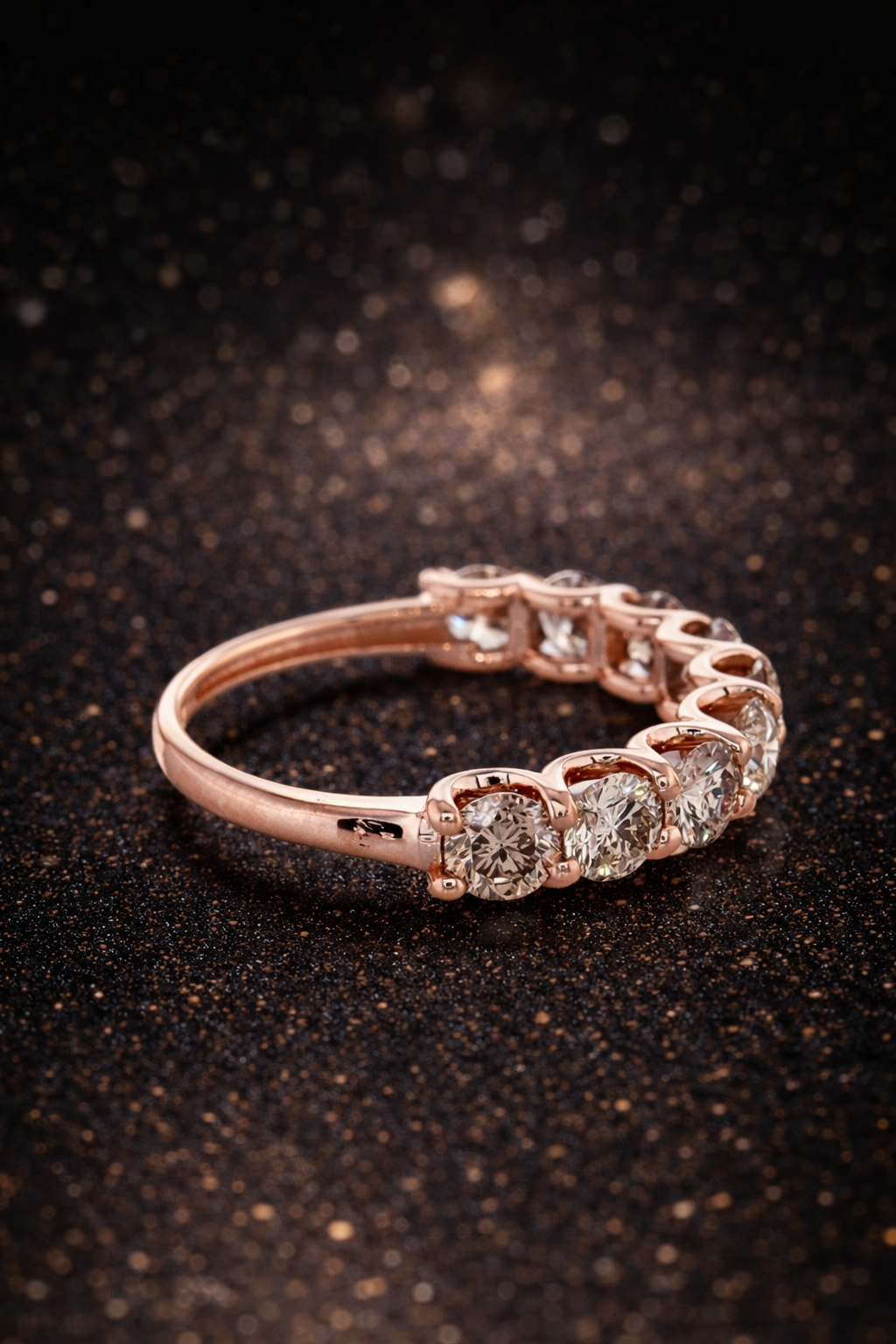 Ring aus 14 Karat Roségold mit 1,69 ct natürlichen Farbdiamanten – IGI zertifiziert Papas-Diamonds