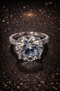 Luxus Diamantring Lab Grown Diamant 5,21 ct – 14K Weißgold – E / VS1 / Ideal Cut / IGI zertifiziert Papas.Diamonds.World