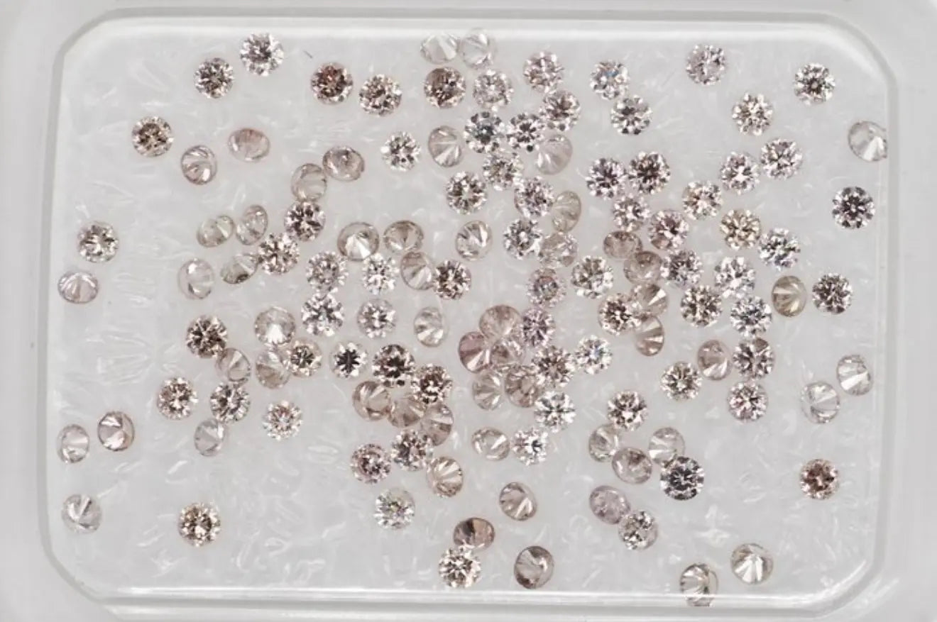 Natürliche Diamanten – 127 Stück | 0,80 ct Gesamtgewicht | Rund Brillant | GRA zertifiziert Cheap.Diamonds