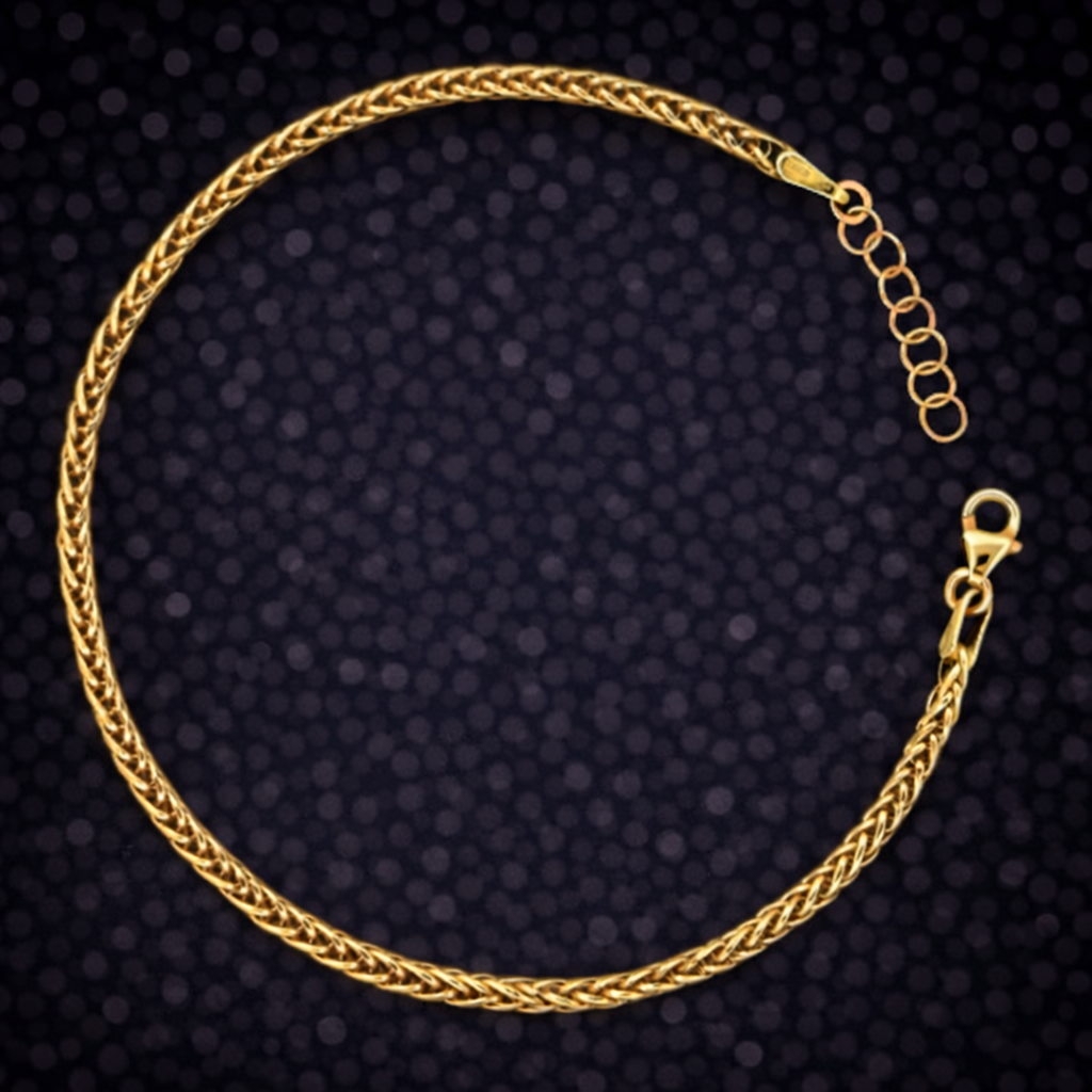 Handgefertigtes Spiga-Armband aus 18 Karat Gelbgold – 2 g Cheap.Diamonds