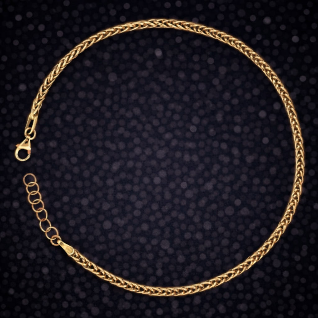Handgefertigtes Spiga-Armband aus 18 Karat Gelbgold – 2 g Cheap.Diamonds