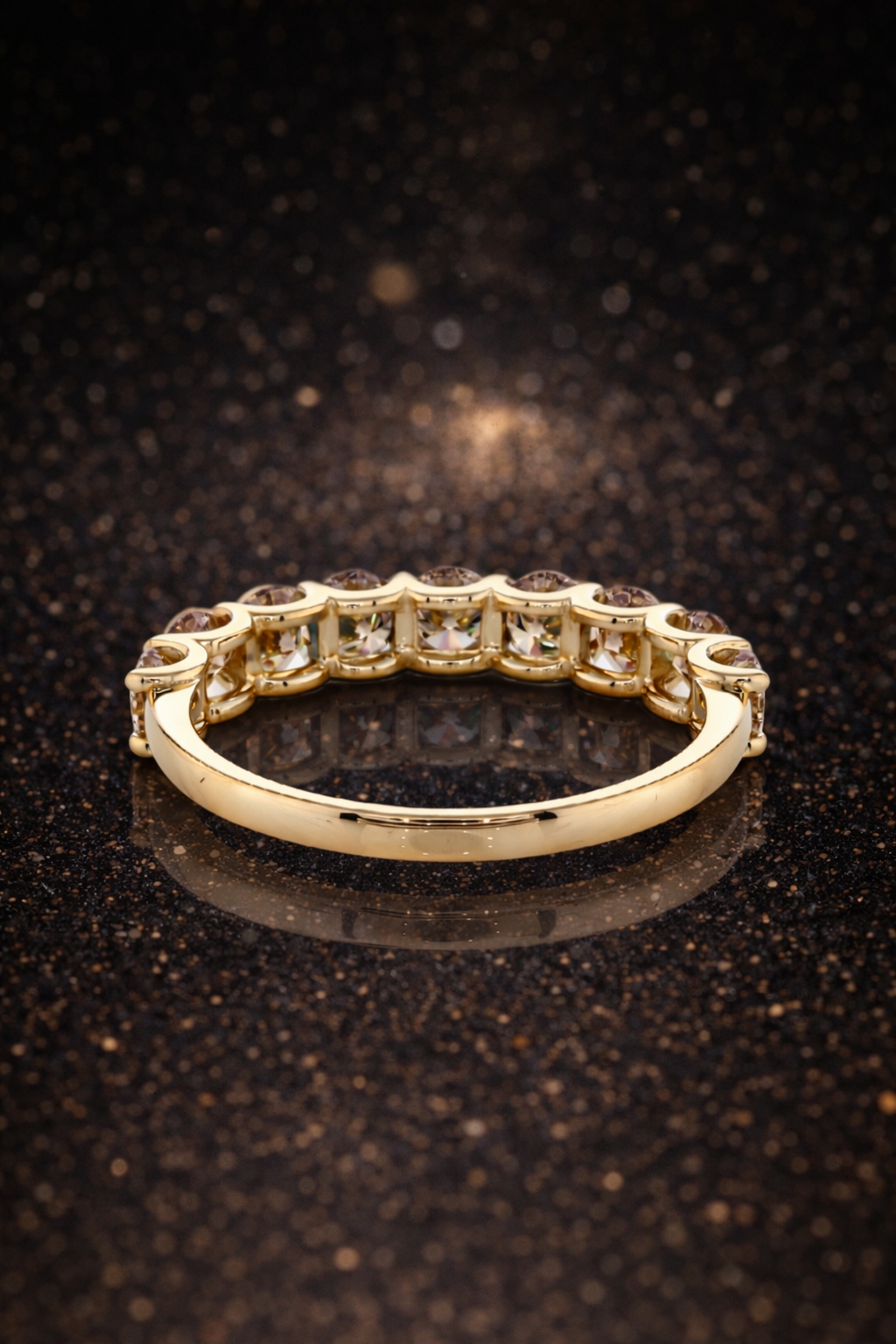 Ring aus 14 Karat Gelbgold mit 1,90 ct natürlichen Farbdiamanten (IGI) zertifiziert Papas-Diamonds