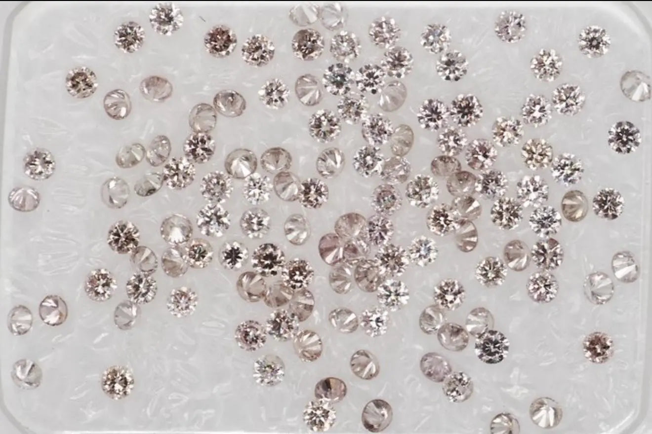 Natürliche Diamanten – 127 Stück | 0,80 ct Gesamtgewicht | Rund Brillant | GRA zertifiziert Cheap.Diamonds